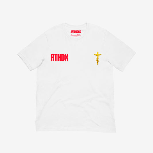 Arthodox Disemvowelled Dual-Chest Tee