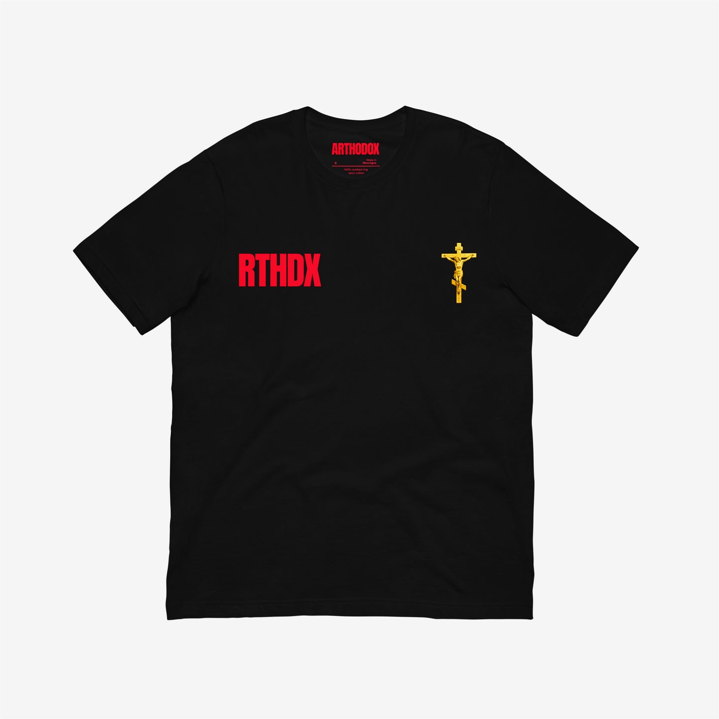 Arthodox Disemvowelled Dual-Chest Tee
