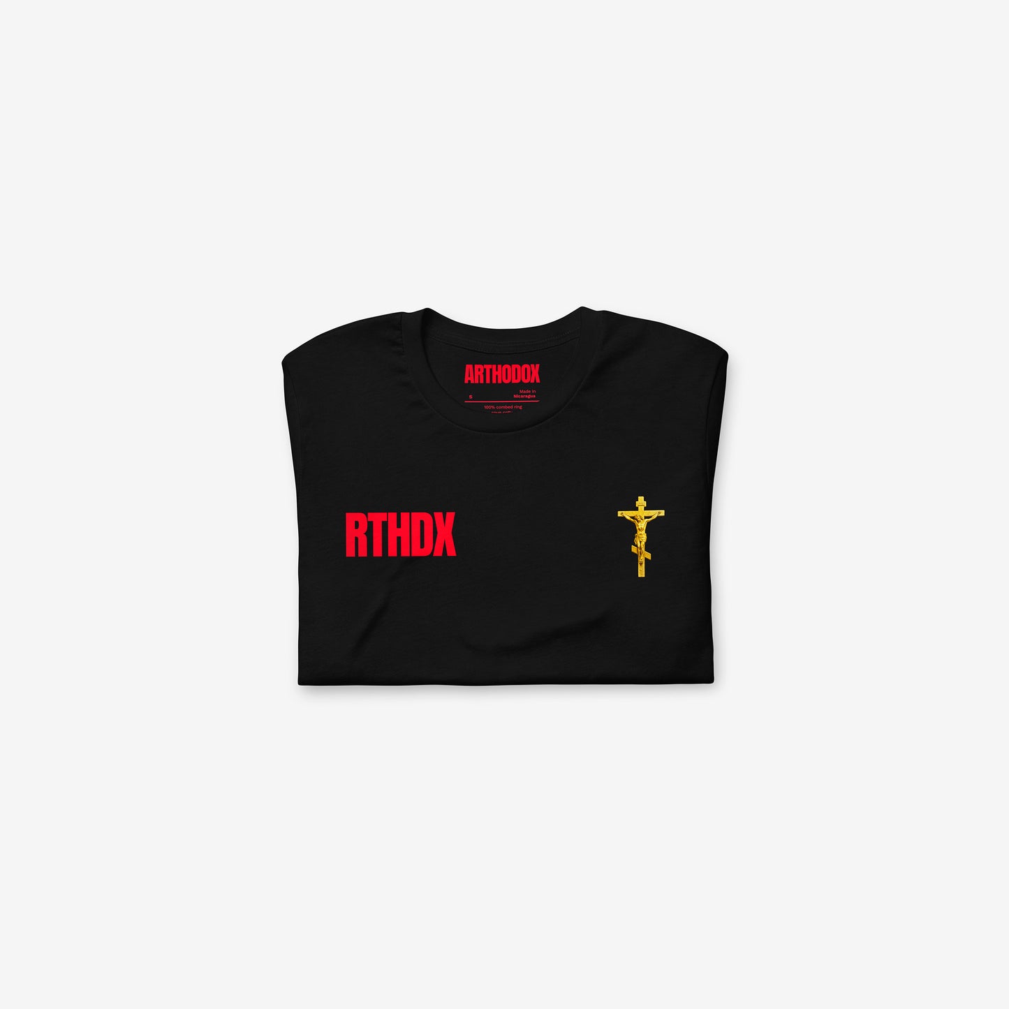 Arthodox Disemvowelled Dual-Chest Tee
