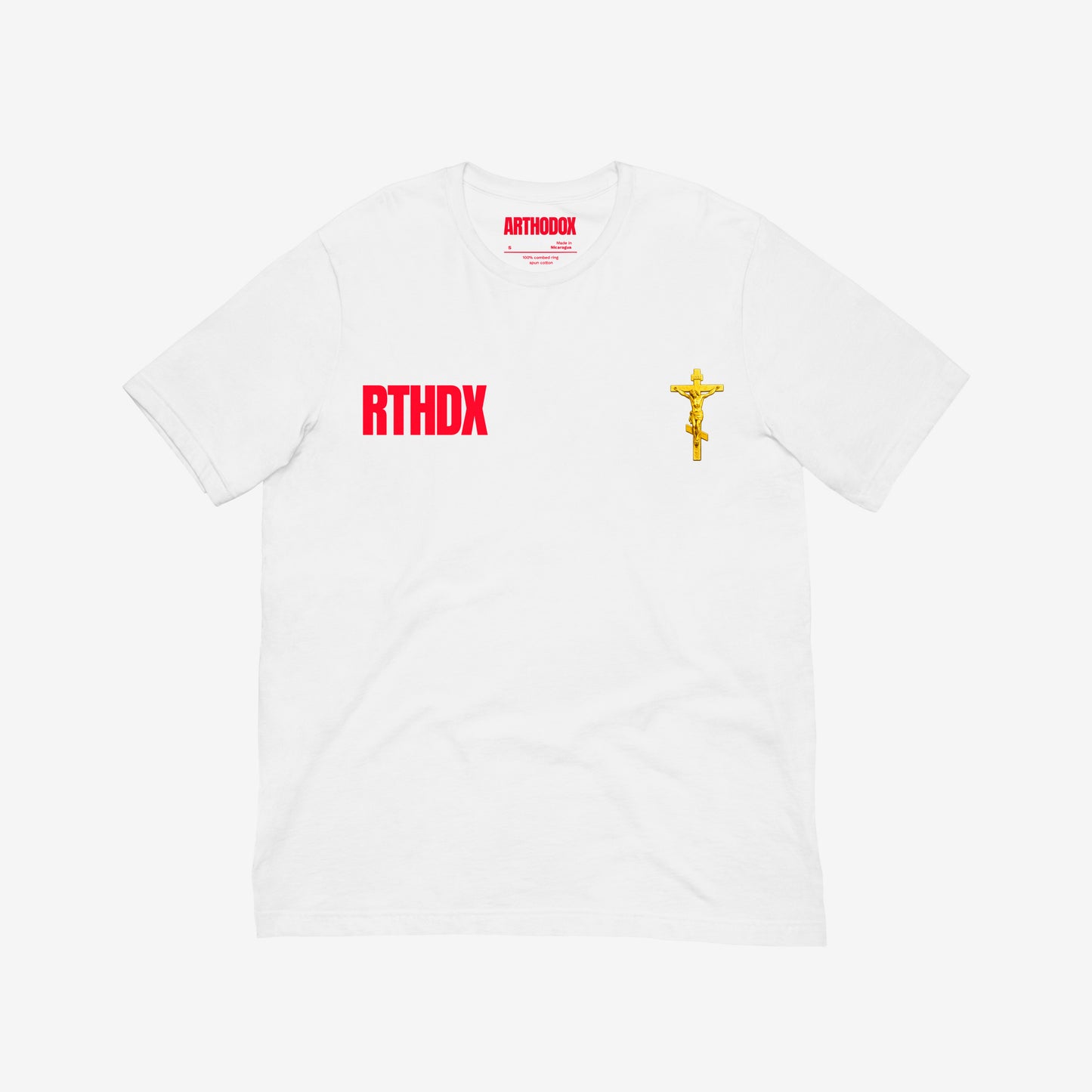 Arthodox Disemvowelled Dual-Chest Tee